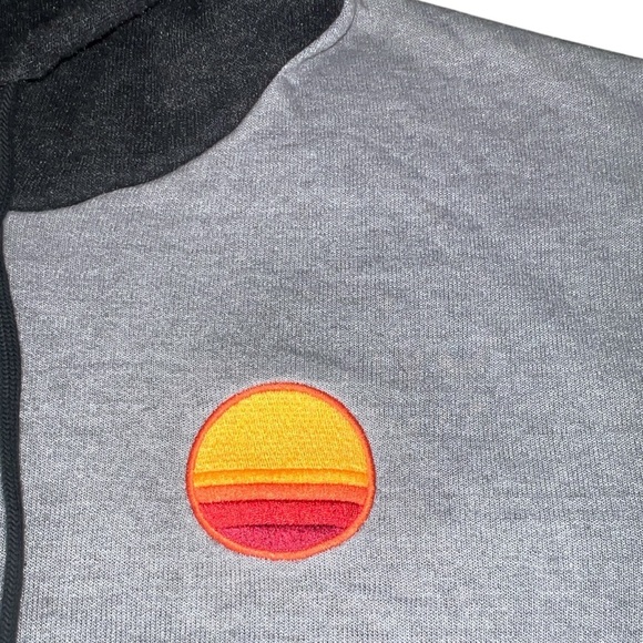 Aviator Nation Gray Hoodie with Black Hood - Picture 7 of 13